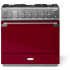 AGA Elise Series SoHo Collection AEL361DFCNB - 36 Inch Freestanding Dual Fuel Range with 5 Sealed Burners in Front View