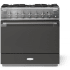 AGA Elise Series SoHo Collection AEL361DFSLT - 36 Inch Freestanding Dual Fuel Range with 5 Sealed Burners in Front View