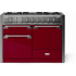 AGA Elise Series SoHo Collection AEL481DFCNB - 48 Inch Freestanding Dual Fuel Range with 5 Sealed Burners in Front View