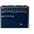 AGA Elise Series Classic Color Collection AEL481DFIND - 48 Inch Freestanding Dual Fuel Range with 5 Sealed Burners in Front View