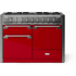 AGA Elise Series SoHo Collection AEL481DFPCR - 48 Inch Freestanding Dual Fuel Range with 5 Sealed Burners in Front View