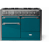 AGA Elise Series SoHo Collection AEL481DFSAL - 48 Inch Freestanding Dual Fuel Range with 5 Sealed Burners in Front View