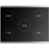 AGA Elise Series Classic Color Collection AEL481INCWG - 48 Inch Freestanding Induction Range with 5 Elements in Burner Output View