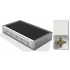AGA Elise Series AEL481INRTABWHT - 48 Inch Induction Rangetop in Angle View, Color Displayed: Stainless Steel