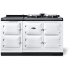 AGA Classic eR7 Collection AER7560IWHT - 60 Inch Freestanding Electric Range with 2 Hot Plate + Induction Hotcupboard