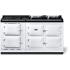 AGA AER7563GLPWHT - 63 Inch Freestanding Dual Fuel Range with 2 Hotplates &amp; 4 Gas Burners
