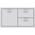 Hestan Aspire AESDR36 - 36" Double Drawer and Storage Door Combination