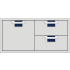 Hestan Aspire AESDR42DB - 42 Inch Aspire Combo Door/Drawer - AESDR Series