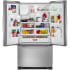 Amana AFI2539ERM - 25 cu. ft. Capacity 36" Wide French Door Bottom Freezer Refrigerator