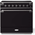 AGA Elise Series Classic Color Collection AEL361INABMBL - AGA 36 Inch Freestanding Induction Range Antique Brass Trim