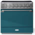 AGA Elise Series SoHo Collection AEL361INABSAL - AGA 36 Inch Freestanding Induction Range Antique Brass Trim