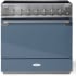 AGA Elise Series SoHo Collection AEL361INABSTB - AGA 36 Inch Freestanding Induction Range Antique Brass Trim