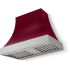 AGA Cascade SoHo Collection AH3630CACCNBBNNB - 36 Inch Concave Wall Mount Hood (No Banding)