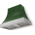 AGA Cascade Classic AH3630CACCWGBNNB - 36 Inch Concave Wall Mount Hood (No Banding)