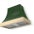 AGA Cascade Classic AH3630CACCWGPBNB - 36 Inch Concave Wall Mount Hood (No Banding)