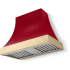 AGA Cascade SoHo Collection AH3630CACPCRPBNB - 36 Inch Concave Wall Mount Hood (No Banding)