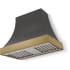AGA Cascade SoHo Collection AH3630CACSLTABNB - 36 Inch Concave Wall Mount Hood (No Banding)