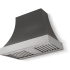AGA Cascade SoHo Collection AH3630CACSLTBNNB - 36 Inch Concave Wall Mount Hood (No Banding)