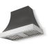 AGA Cascade SoHo Collection AH3630CACSLTPCNB - 36 Inch Concave Wall Mount Hood (No Banding)