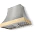 AGA Cascade Classic AH3630CACSSPBNB - 36 Inch Concave Wall Mount Hood (No Banding)