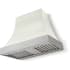 AGA Cascade Classic AH3630CACWHTBNNB - 36 Inch Concave Wall Mount Hood (No Banding)