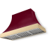 AGA Cascade SoHo Collection AH4830CACCNBPBNB - 48 Inch Concave Wall Mount Hood (No Banding)