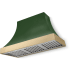 AGA Cascade Classic AH4830CACCWGBBNB - 48 Inch Concave Wall Mount Hood (No Banding)
