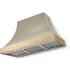 AGA Cascade SoHo Collection AH4830CACFWNBBNB - 48 Inch Concave Wall Mount Hood (No Banding)