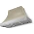 AGA Cascade SoHo Collection AH4830CACFWNBNNB - 48 Inch Concave Wall Mount Hood (No Banding)