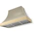 AGA Cascade SoHo Collection AH4830CACFWNPBNB - 48 Inch Concave Wall Mount Hood (No Banding)