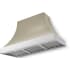 AGA Cascade SoHo Collection AH4830CACFWNPCNB - 48 Inch Concave Wall Mount Hood (No Banding)