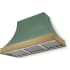 AGA Cascade SoHo Collection AH4830CACMGABNB - 48 Inch Concave Wall Mount Hood (No Banding)