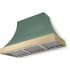 AGA Cascade SoHo Collection AH4830CACMGBBNB - 48 Inch Concave Wall Mount Hood (No Banding)