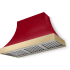 AGA Cascade SoHo Collection AH4830CACPCRBBNB - 48 Inch Concave Wall Mount Hood (No Banding)