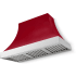 AGA Cascade SoHo Collection AH4830CACPCRPCNB - 48 Inch Concave Wall Mount Hood (No Banding)