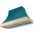 AGA Cascade SoHo Collection AH4830CACSALPBNB - 48 Inch Concave Wall Mount Hood (No Banding)