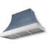 AGA Cascade SoHo Collection AH4830CACSTBPCNB - 48 Inch Concave Wall Mount Hood (No Banding)