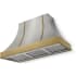 AGA Classic Color Collection AH4830CACSSAB - 48 Inch Concave Wall Mount Hood