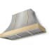 AGA Classic Color Collection AH4830CACSSBB - 48 Inch Concave Wall Mount Hood