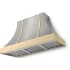 AGA Cascade Classic Color Collection AH4830CACSSPB - 48 Inch Concave Wall Mount Hood