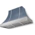 AGA Cascade SoHo Collection AH4830CACSTBBN - 48 Inch Concave Wall Mount Hood