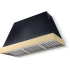 AGA Euclid Classic Color Collection AH4830EUCBLKPB - 48 Inch Trapezoid Wall Mount Range Hood
