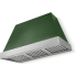 AGA Euclid Classic Color Collection AH4830EUCCWGBN - 48 Inch Trapezoid Wall Mount Range Hood