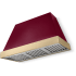 AGA Euclid SoHo Collection AH4830EUCCNBBB - 48 Inch Trapezoid Wall Mount Range Hood