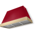 AGA Euclid SoHo Collection AH4830EUCPCRBB - 48 Inch Trapezoid Wall Mount Range Hood