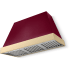 AGA Euclid SoHo Collection AH4830EUCCNBPB - 48 Inch Trapezoid Wall Mount Range Hood