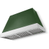 AGA Euclid Classic Color Collection AH4830EUCCWGPC - 48 Inch Trapezoid Wall Mount Range Hood