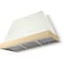 AGA Euclid Classic Color Collection AH4830EUCWHTPB - 48 Inch Trapezoid Wall Mount Range Hood