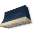 AGA Marquee Classic Color Collection AH4830MRQINDBB - 48 Inch Arched Front Wall Mount Hood