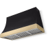 AGA Marquee Classic Color Collection AH4830MRQMBLBB - 48 Inch Arched Front Wall Mount Hood
